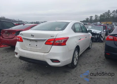 2018 Nissan Sentra Sv из США, поврежденный, VIN 3N1AB7AP0JL638923